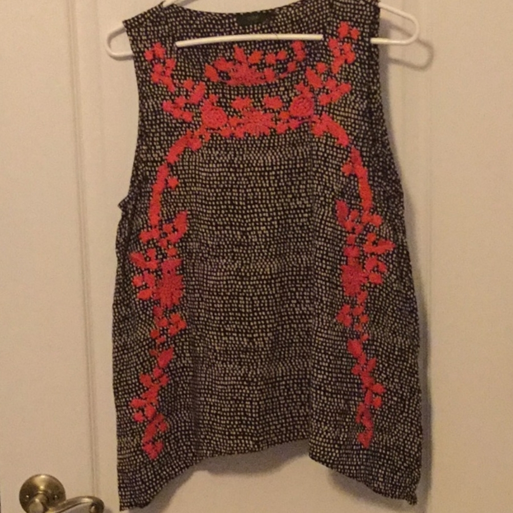 THML Spring Embroidered Blouse